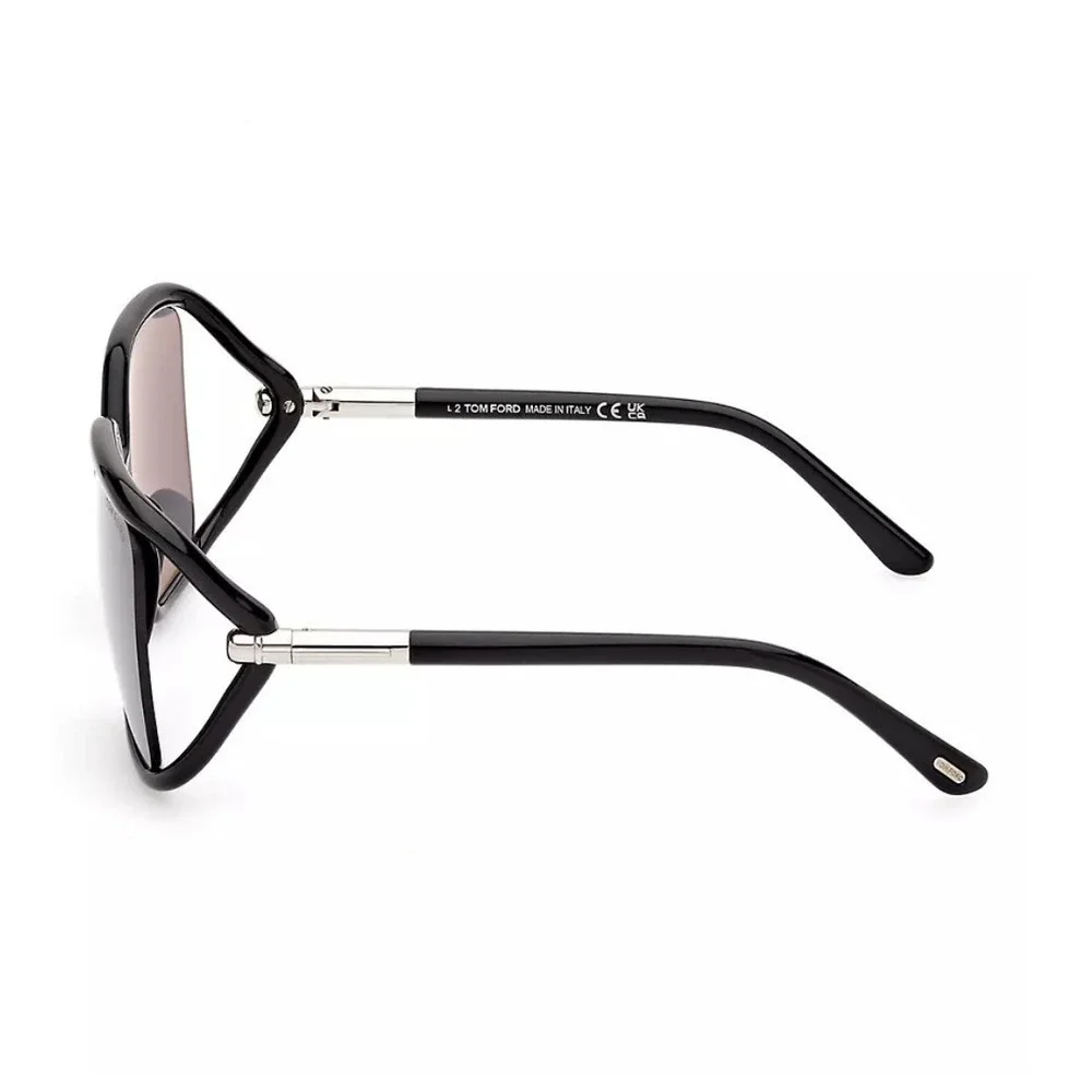 NWT Tom Ford FT1089 Black Square 60mm Sunglasses